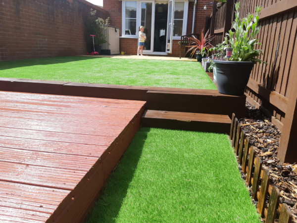 ARTIFICIAL GRASS SERVICES FROM EXE-TERIOR LANDSCAPING & PATIOS EXETER